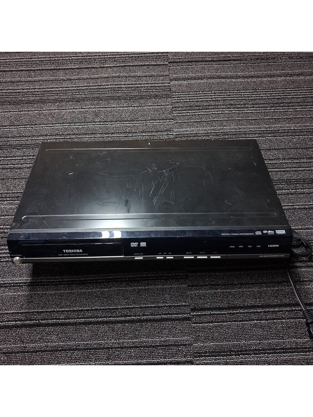 Toshiba D-R410 DVD Recorder Player HDMI 1080p Black No Remote Tested